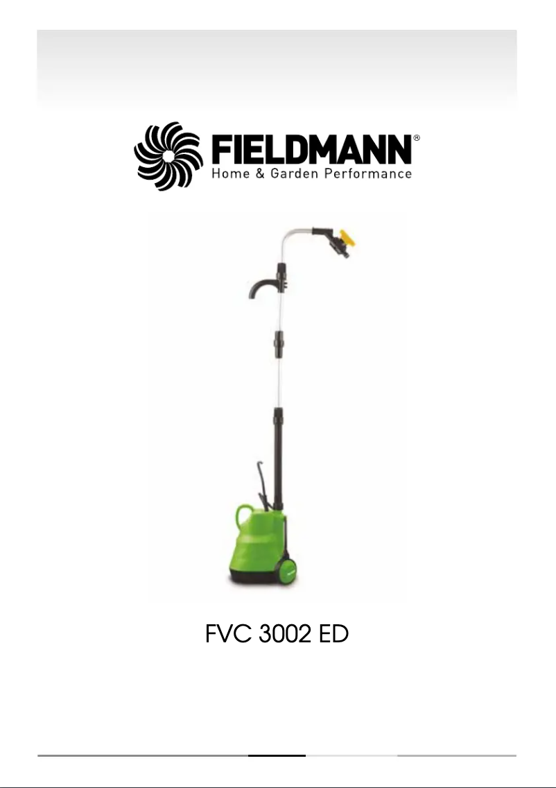 Page 1 de la notice Manuel utilisateur Fieldmann FVC 3002-ED