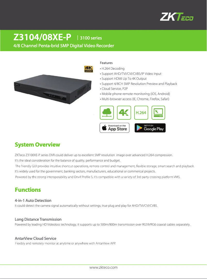 Image de la première page du manuel de l'appareil Z3104