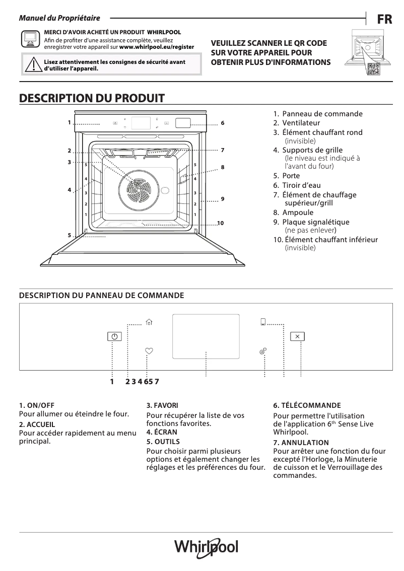 Image de la première page du manuel de l'appareil W9 OS2 4S1 P