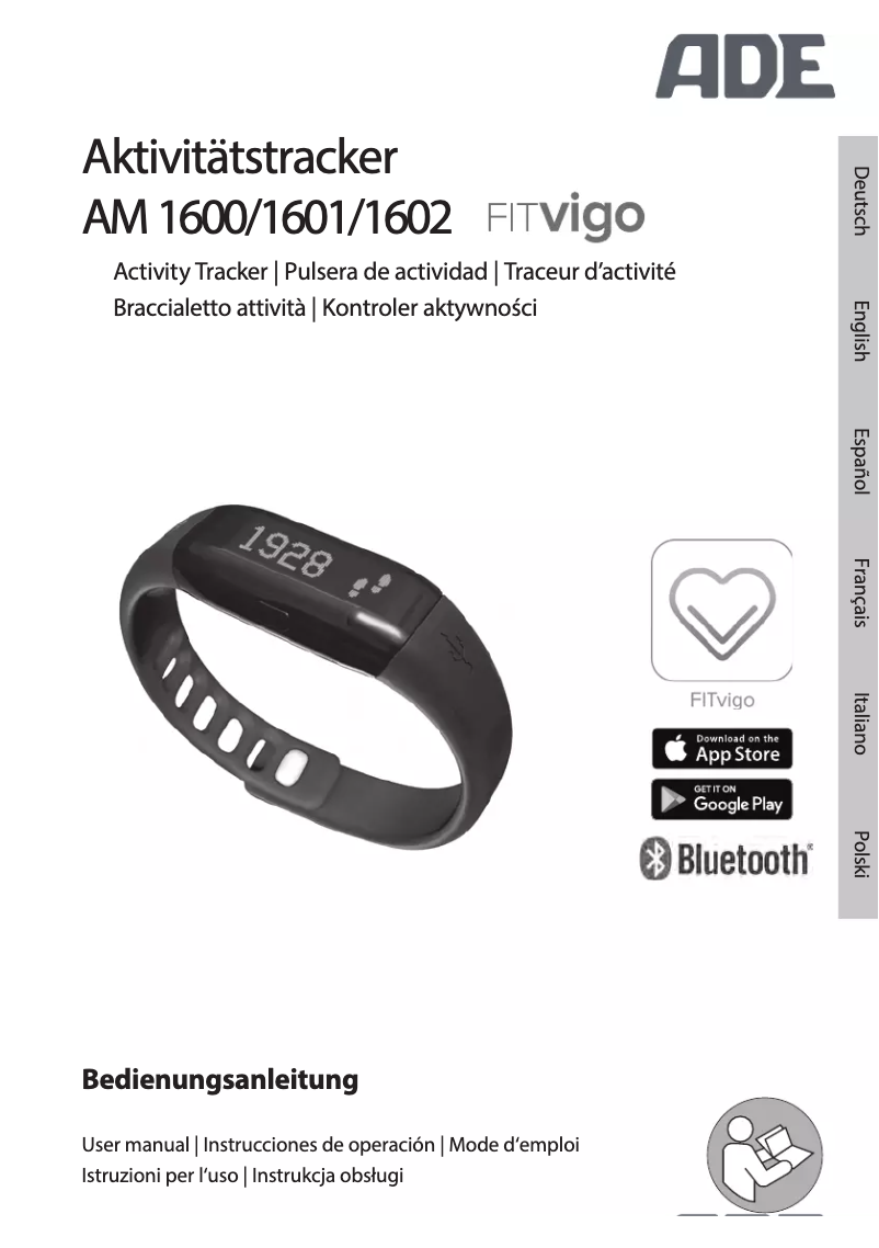 Page 1 de la notice Manuel utilisateur ADE AM 1602