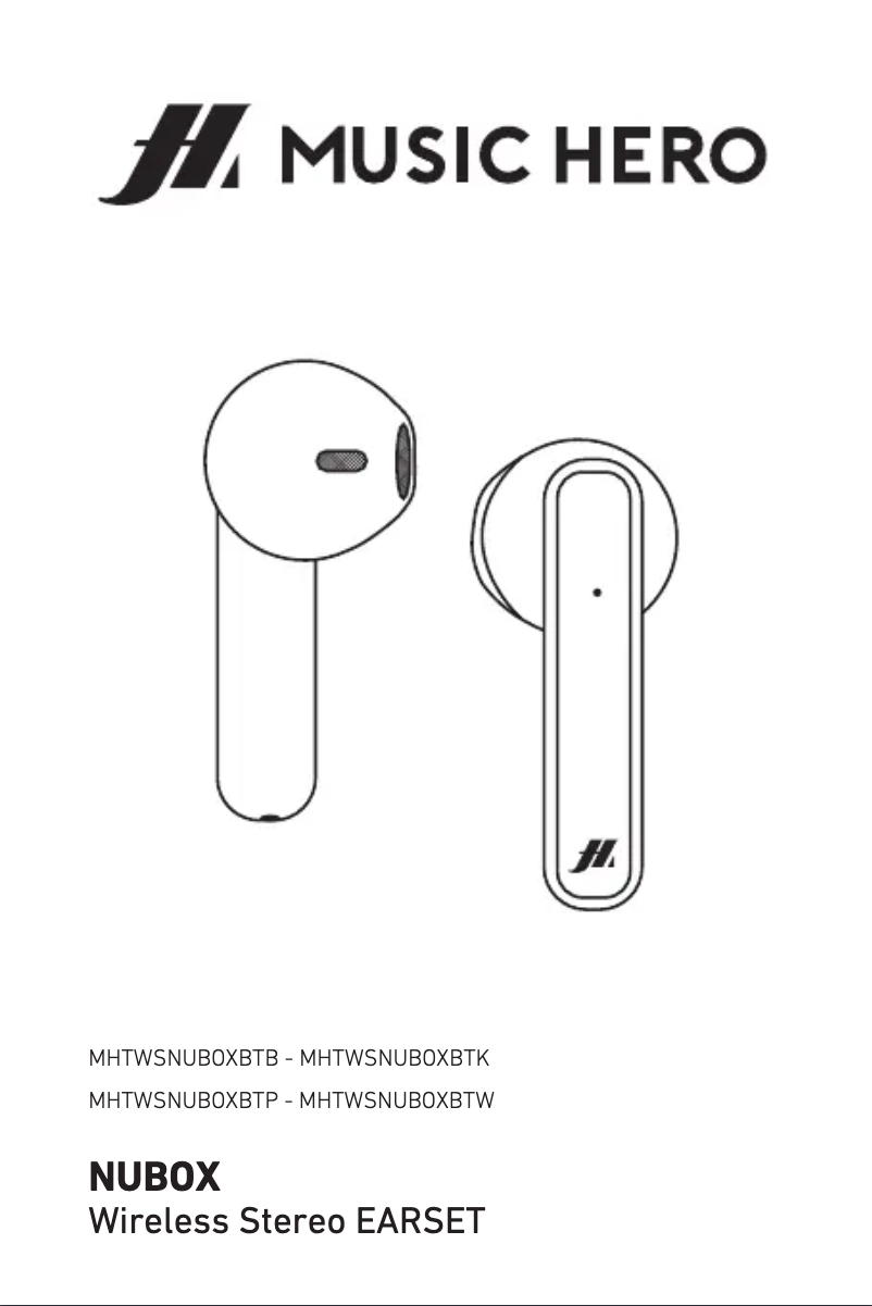 Image de la première page du manuel de l'appareil Nubox