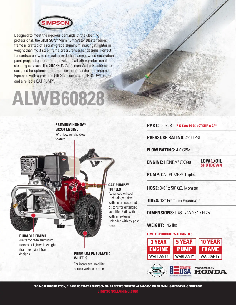 Image de la première page du manuel de l'appareil ALWB60828-S