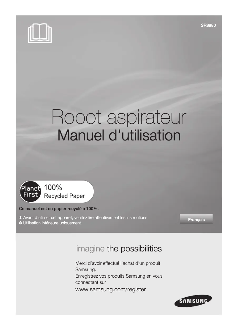 Page n°1 - Manuel utilisateur Samsung VCR8980L3K