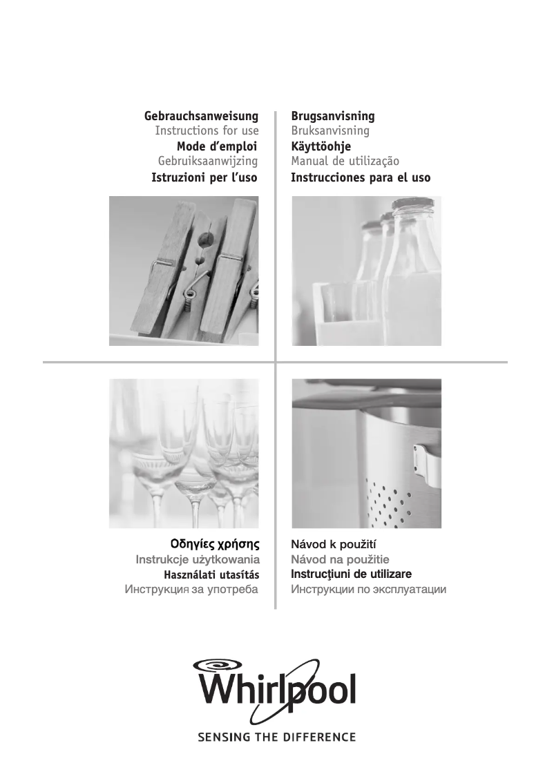 Page 1 de la notice Instructions / montage Whirlpool ACE 102 IXL