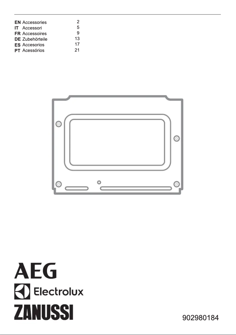 Page n°1 - Manuel utilisateur Electrolux E4WP31