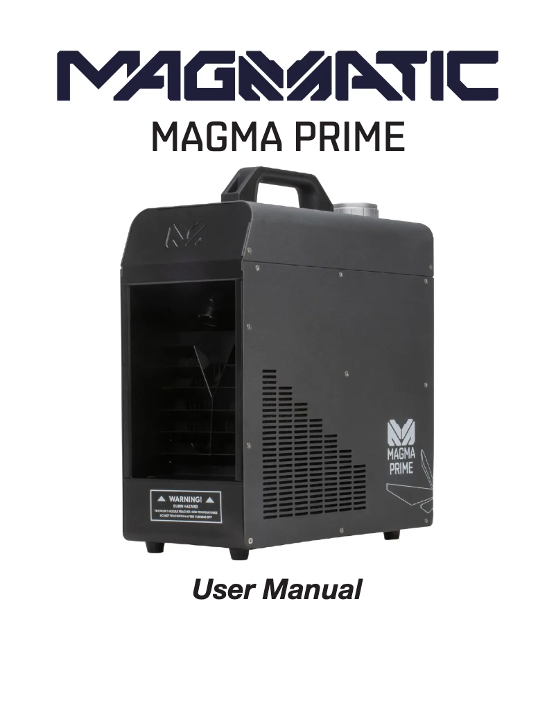 Page n°1 - Manuel utilisateur Elation MAGMATIC Magma Prime