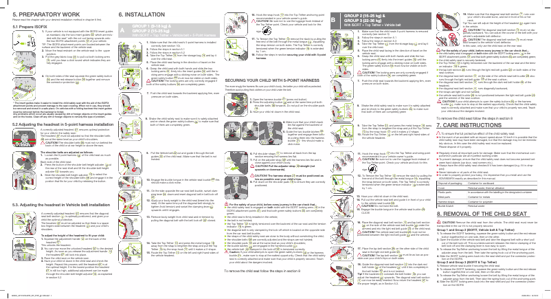 Page 1 de la notice Manuel utilisateur Römer Advansafix
