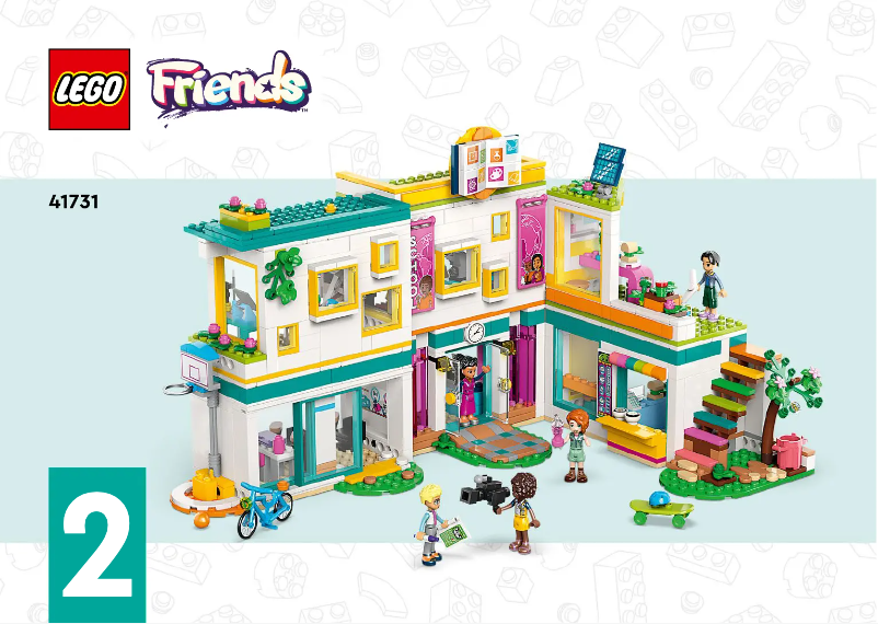 Page 1 de la notice Manuel utilisateur Lego Friends 41731