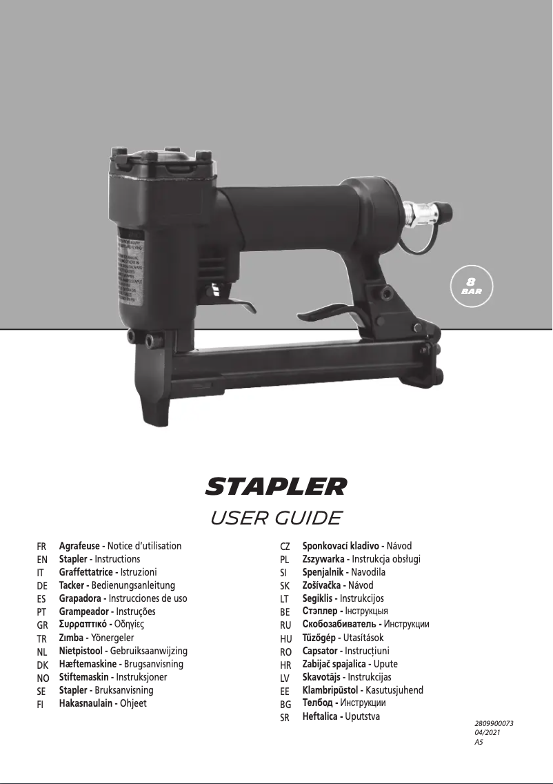 Page 1 de la notice Manuel utilisateur Abac G-302