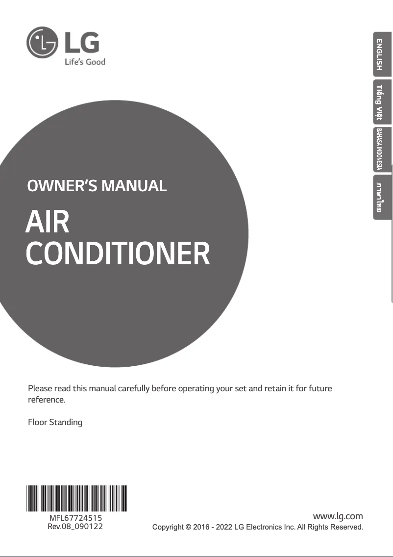 Page 1 of the manual User Manual LG APNQ36GR5A4