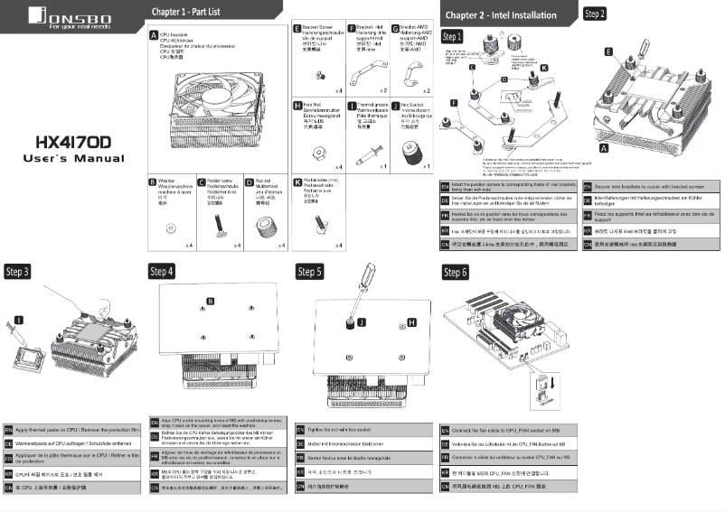 Image de la première page du manuel de l'appareil HX4170D