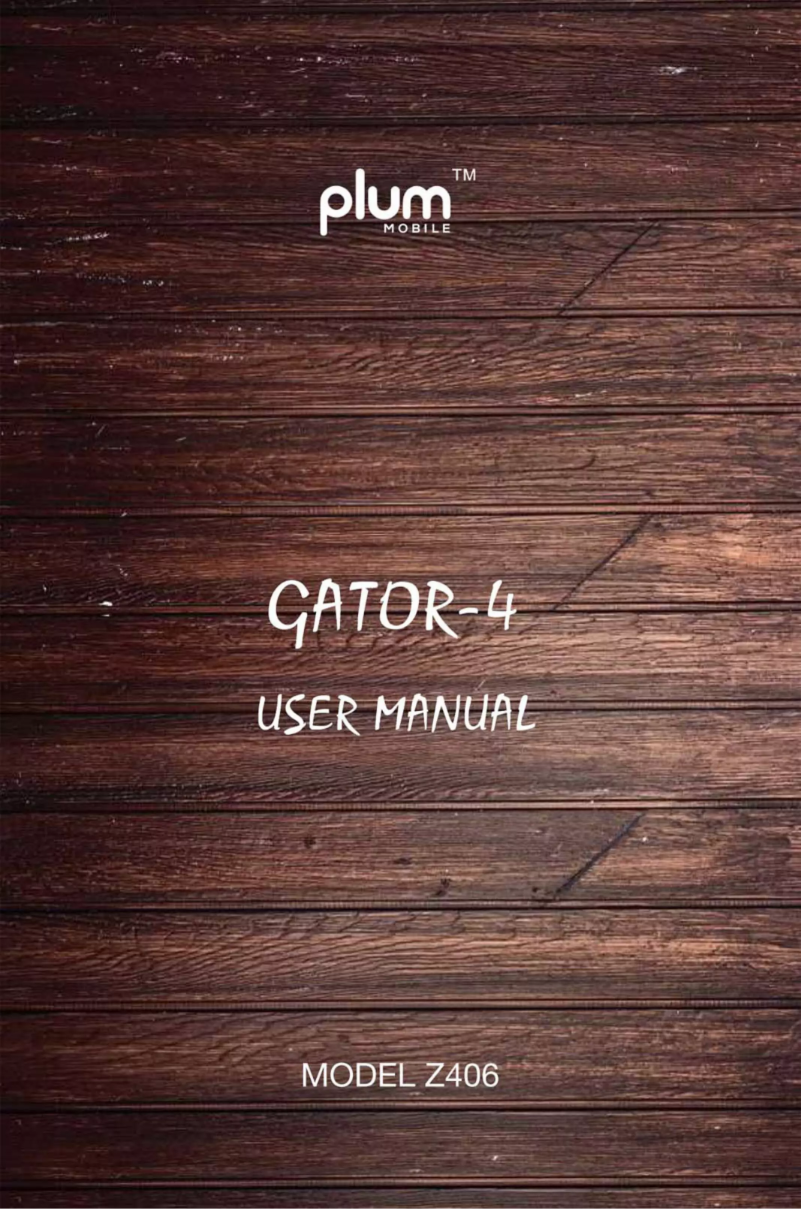 Página 1 del manual Manual de usuario Plum Gator 5