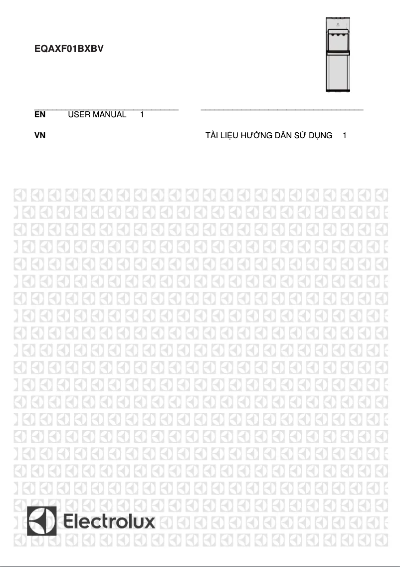 Page n°1 - Manuel utilisateur Electrolux EQAXF01BXBV