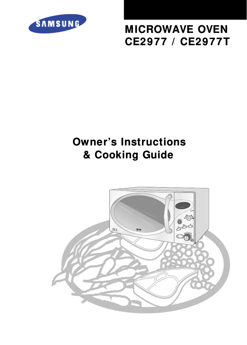 Page n°1 - Manuel utilisateur Samsung CE2977T