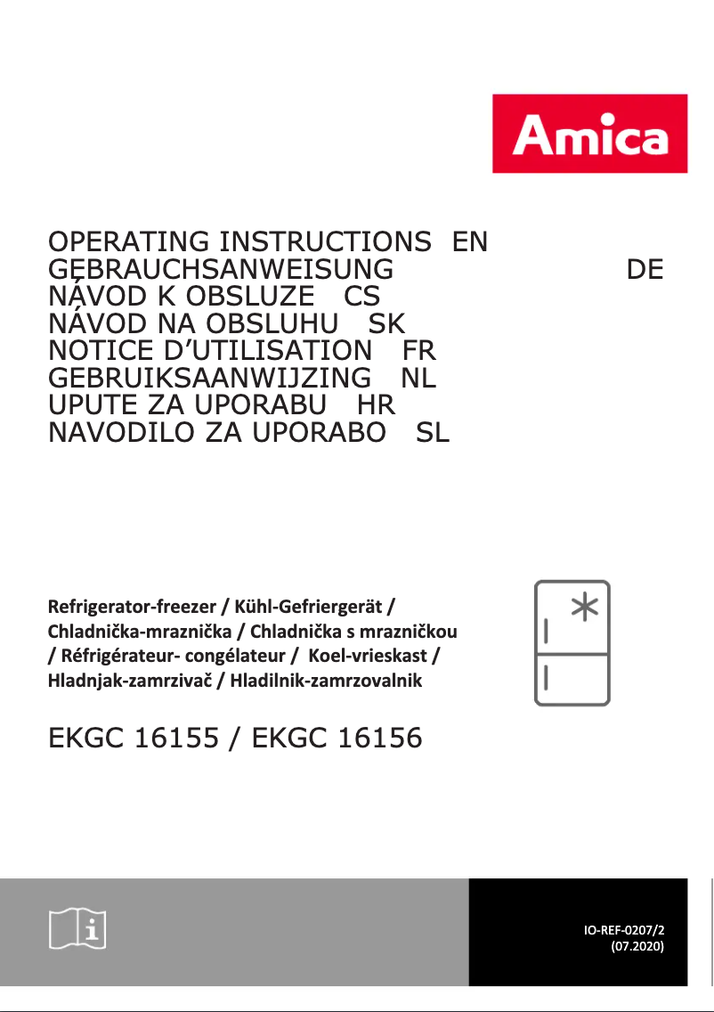 Página 1 del manual Manual de usuario Amica EKGC 16156