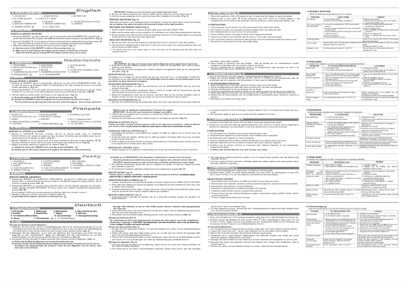 Page 1 de la notice Manuel utilisateur Union 5