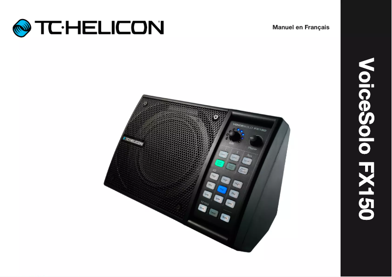 Page n°1 - Manuel utilisateur TC Helicon VoiceSolo FX150