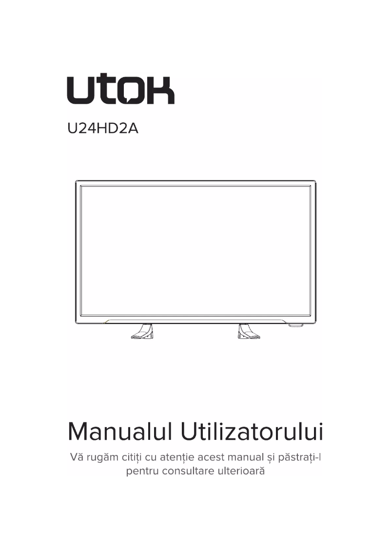 Page 1 de la notice Manuel utilisateur UTOK U24HD2A