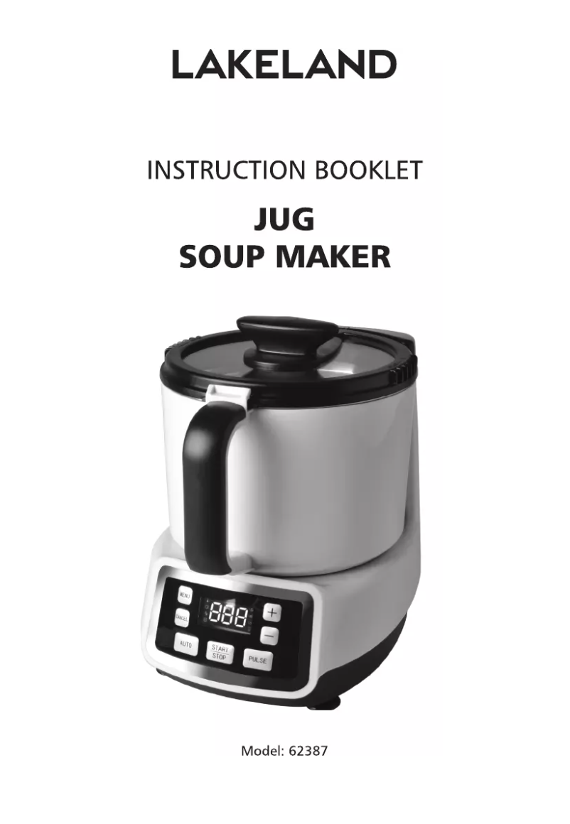 Page n°1 - Manuel utilisateur Lakeland 62387