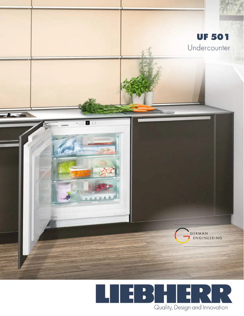 Image de la première page du manuel de l'appareil UF 501