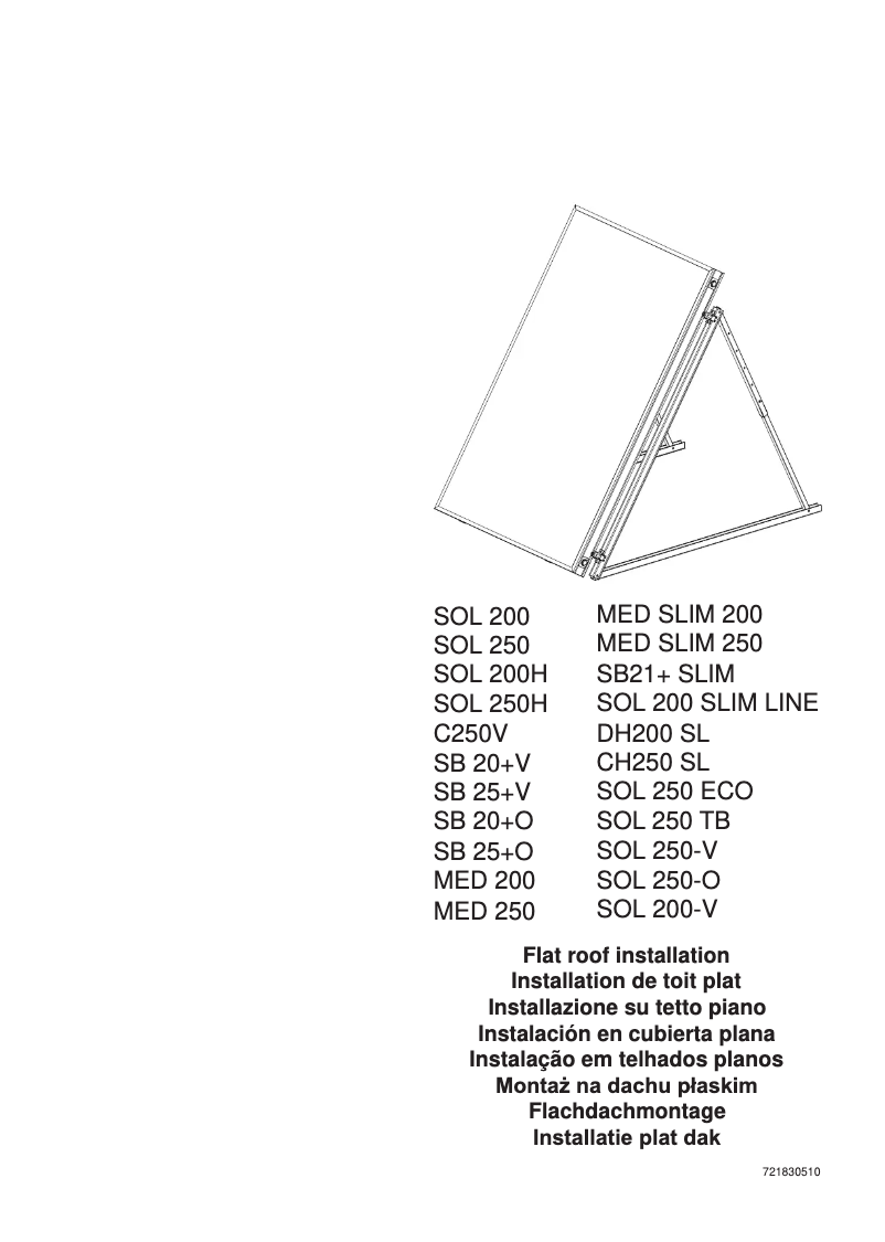 Page 1 de la notice Manuel utilisateur Baxi Mediterraneo Slim 2.0
