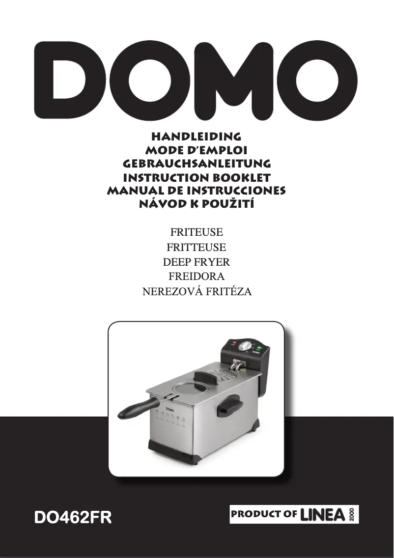 Page 1 de la notice Manuel utilisateur Domo DO462FR