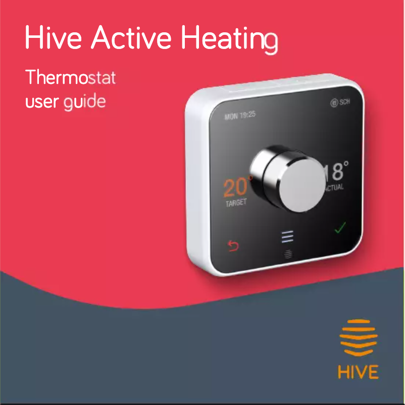 Page 1 de la notice Manuel utilisateur Hive Active Heating