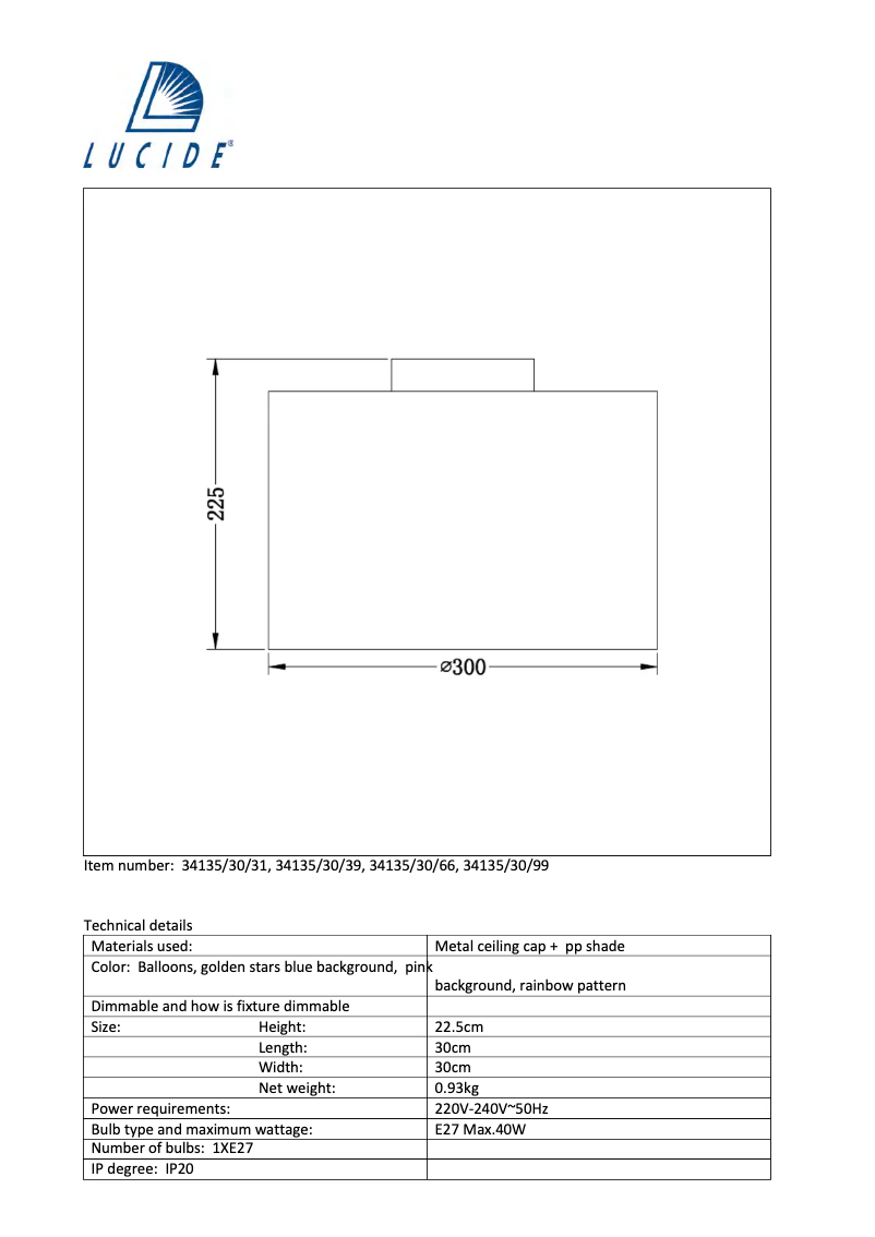 Image de la première page du manuel de l'appareil K3 34135/30/3