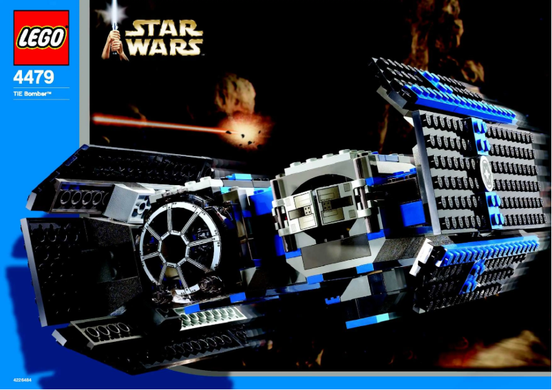 Page 1 de la notice Manuel utilisateur Lego TIE bomber (TM)
