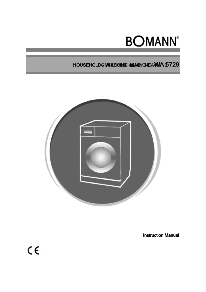 Page 1 de la notice Manuel utilisateur Bomann WA 5729