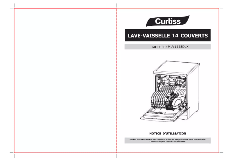 Image de la première page du manuel de l'appareil MLV 1445 DLX