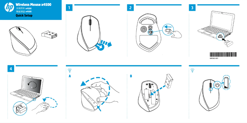 Image de la première page du manuel de l'appareil X4500
