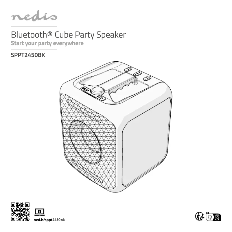 Page 1 de la notice Manuel utilisateur Nedis SPPT2450BK