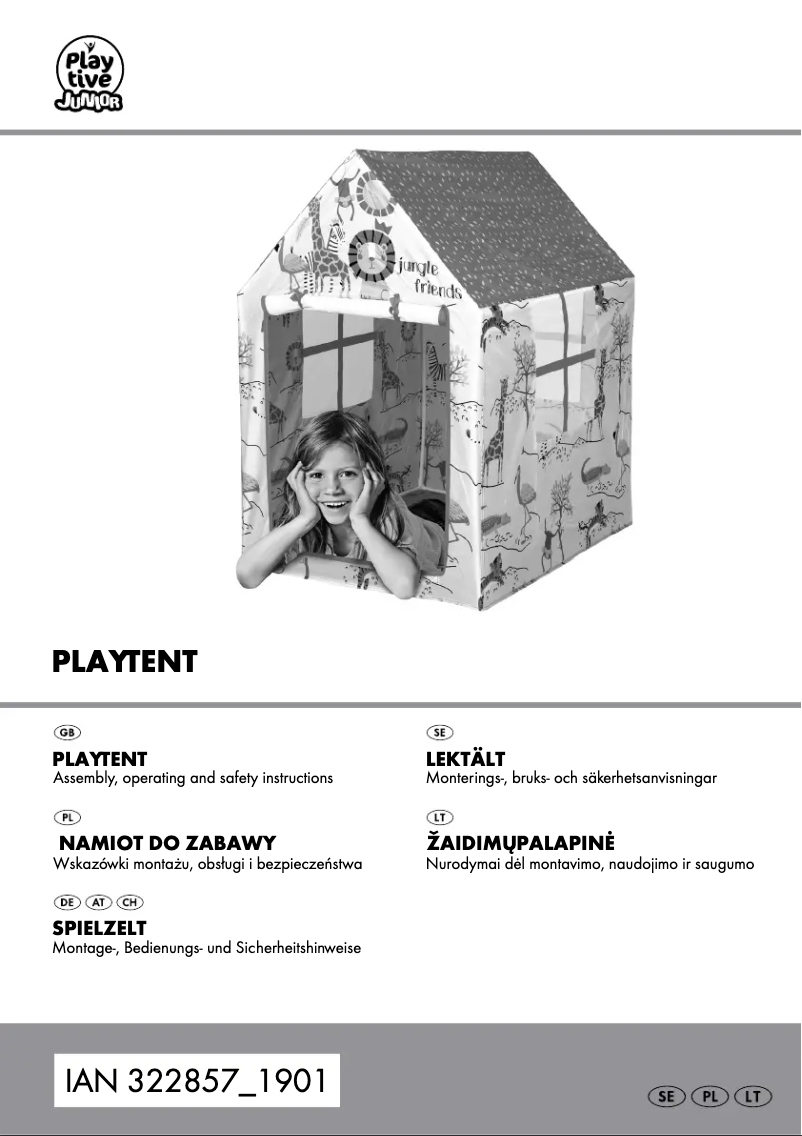 Imagen de la primera página del manual del dispositivo IAN 322857