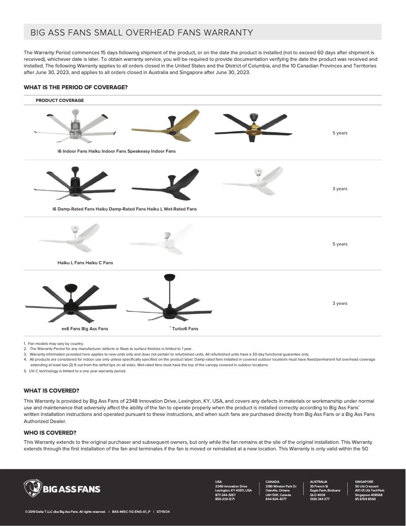 Image de la première page du manuel de l'appareil es6