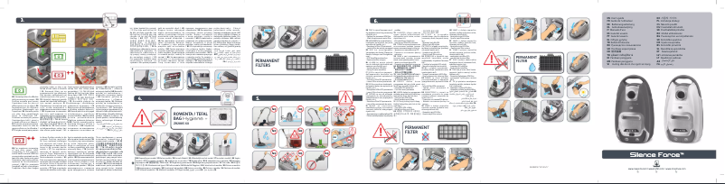 Página 1 del manual Manual de usuario Rowenta Silence Force RO7450