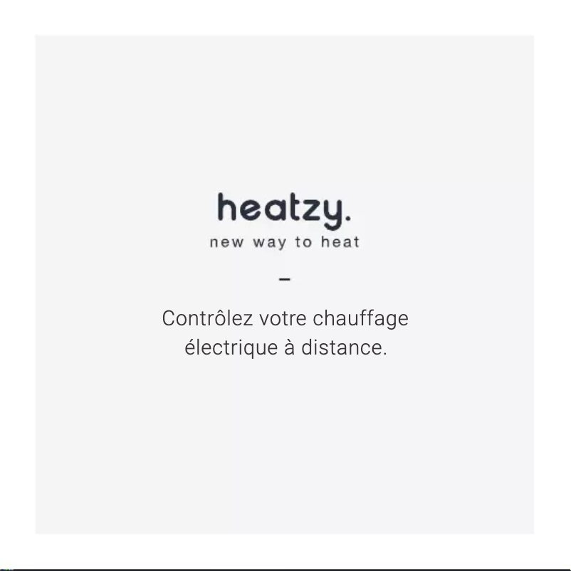 Page n°1 - Manuel utilisateur Heatzy Pilote