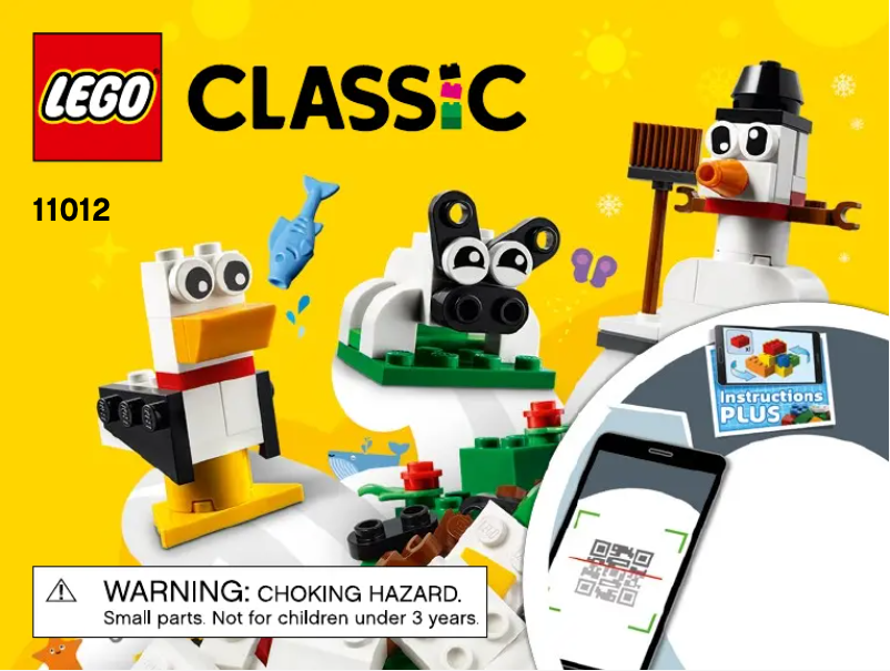 Page n°1 - Manuel utilisateur Lego Classic 11012