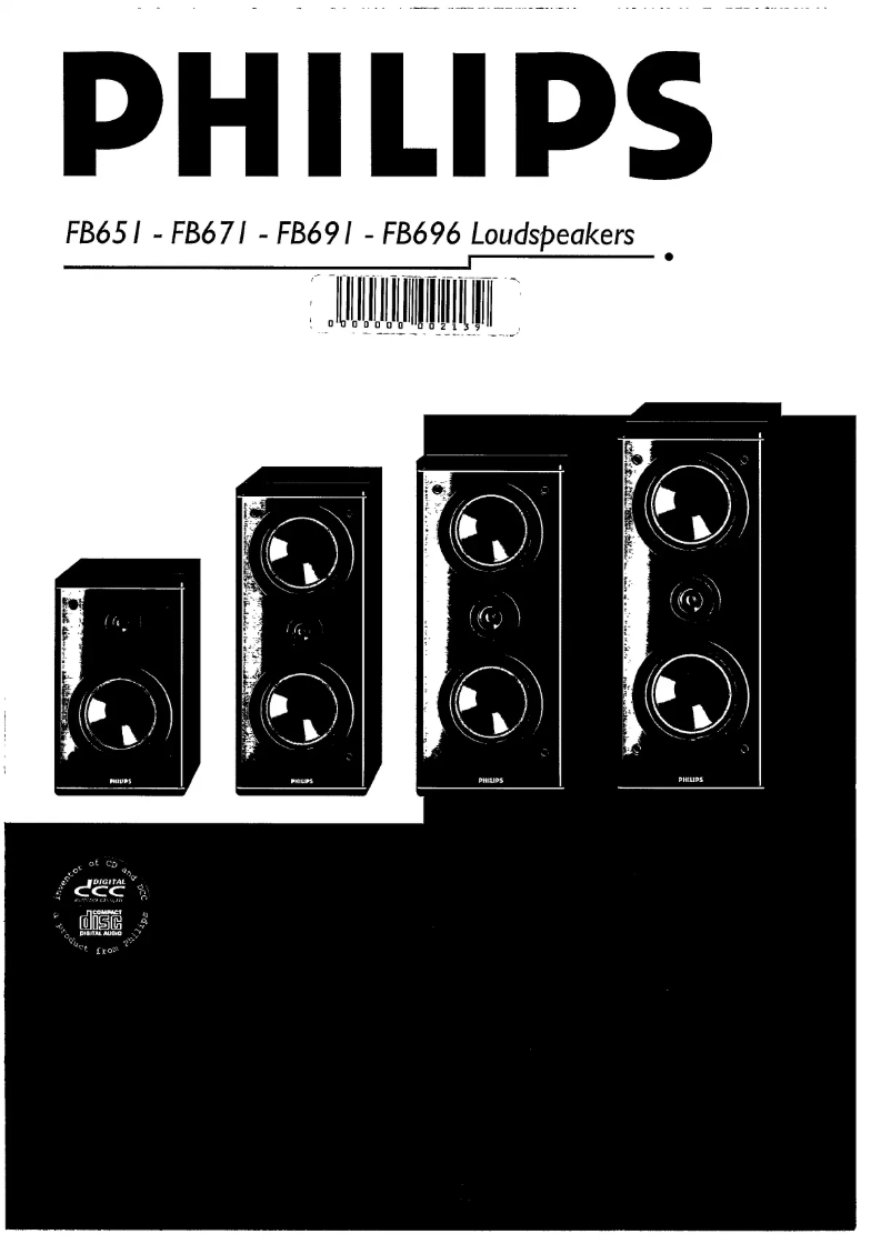 Page n°1 - Manuel utilisateur Philips FB651