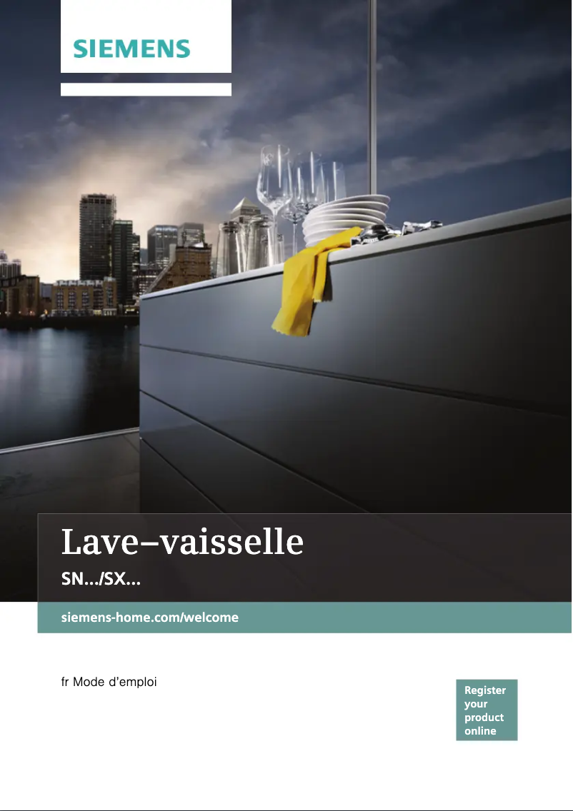 Page n°1 - Manuel utilisateur Siemens SN536S00TD