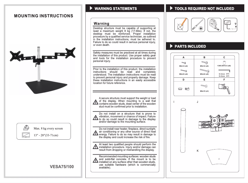 Page 1 de la notice Manuel utilisateur Amer 2EZ