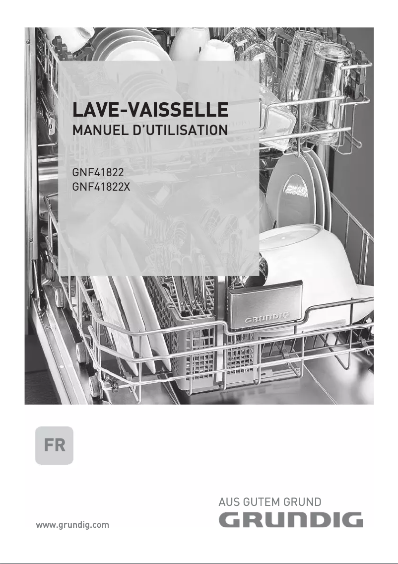 Page n°1 - Manuel utilisateur Grundig GNF 41822 X