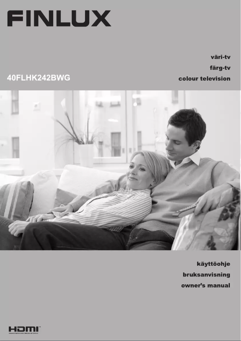 Page n°1 - Manuel utilisateur Finlux 40FLHK242BWG