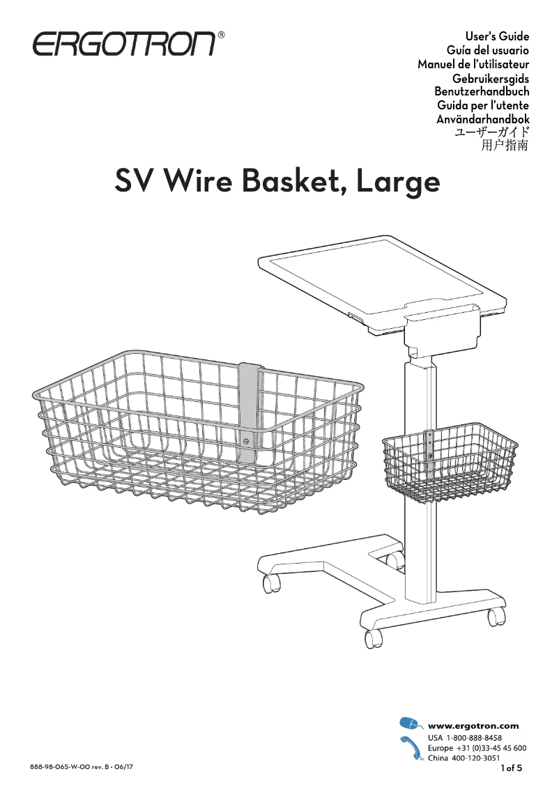 Image de la première page du manuel de l'appareil 98-135-216