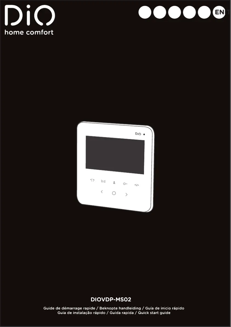 Page 1 de la notice Manuel utilisateur DiO DiOVDP-MS02