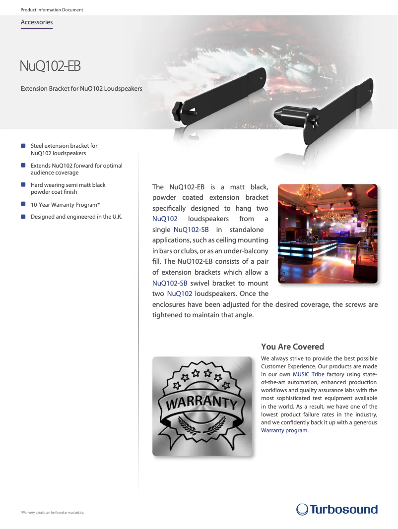 Image de la première page du manuel de l'appareil NuQ102-EB