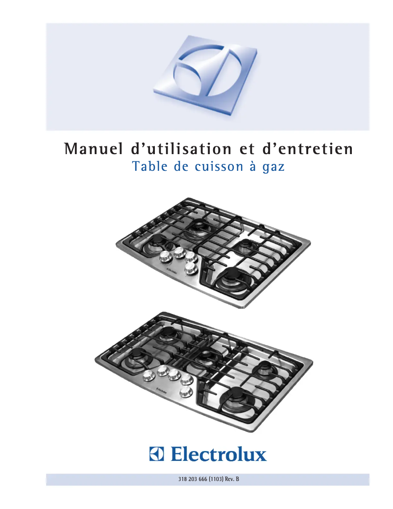 Page 1 de la notice Manuel utilisateur Electrolux EW36GC55GS