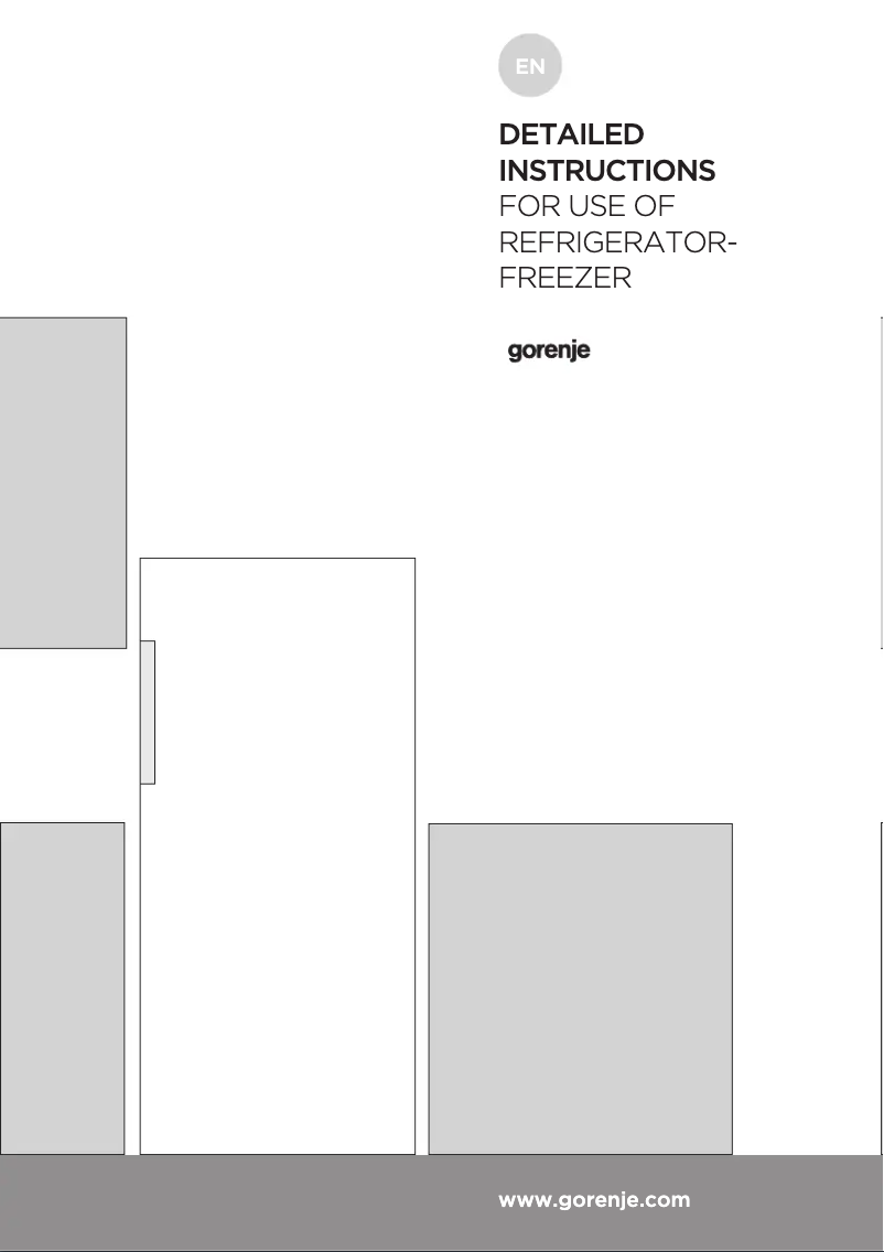 Page n°1 - Manuel utilisateur Gorenje ORB152BK