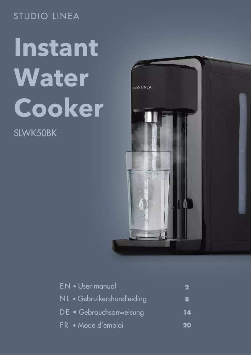 Page 1 de la notice Manuel utilisateur Studio Linea SLWK50BK