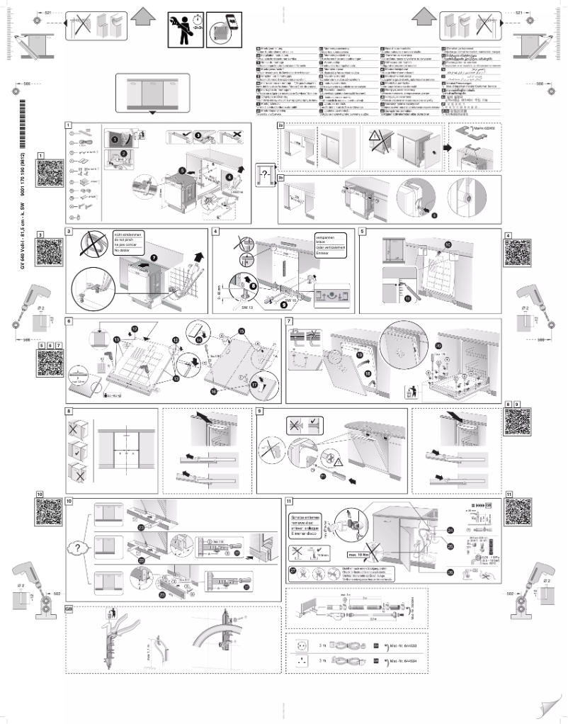 Page 1 de la notice Instructions / montage Constructa CG4A57V8